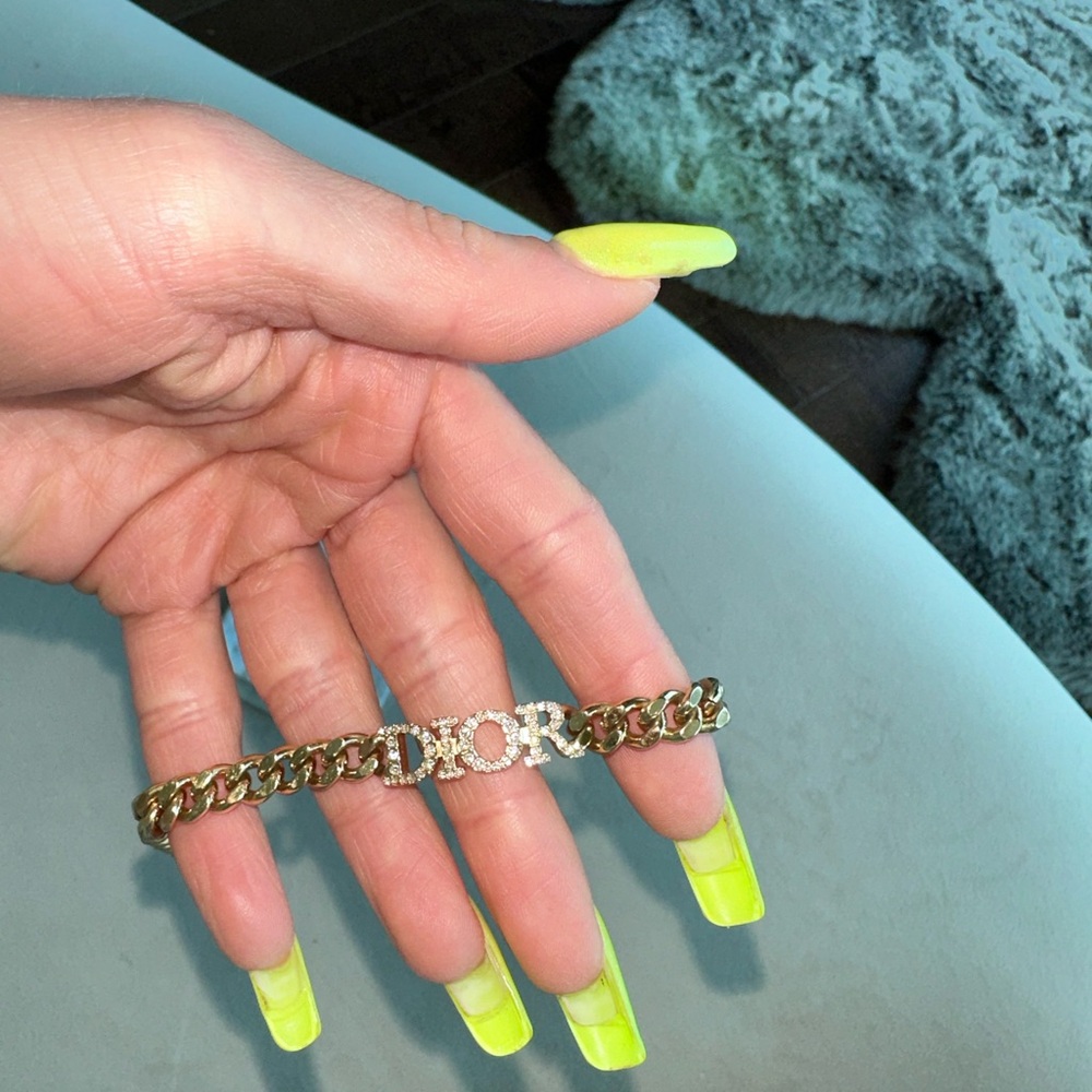 Dior Gold and Silver Bracelet